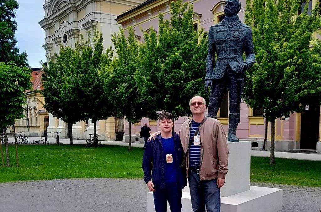 Stjepan Horvat na državnom natjecanju iz povijesti